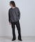 ワッフルヘンリーカットソー