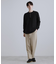 【セットアップ対応】テッククレープルーズテーパードパンツ