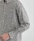 チェックボーラーガーゼシャツ