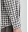 チェックボーラーガーゼシャツ