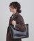 Refined Leather トートバッグ/ビジネス/A4収納可/ONOFF兼用