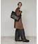 Refined Leather トートバッグ/ビジネス/A4収納可/ONOFF兼用