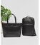 Refined Leather トートバッグ/ビジネス/A4収納可/ONOFF兼用
