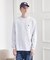 【LIMITED】ワンポイント刺繍 長袖Tシャツ