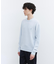 【Air Palette Knit】ワンポイント カラーニット プルオーバー