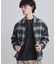モールチェックZIPシャツ
