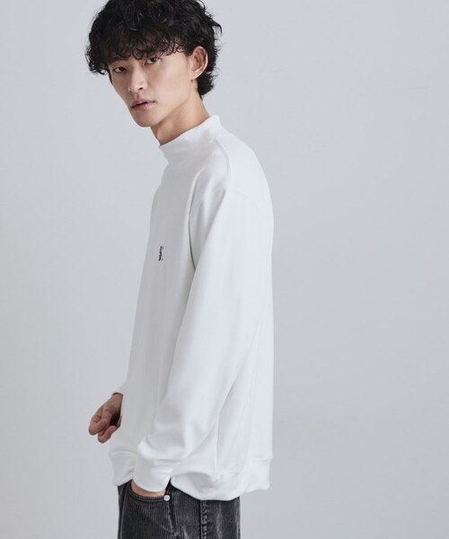 モイスチャースムースモックネックカットソー｜タケオキクチの