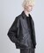 シンセティックレザーフライトジャケット