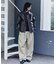 シンセティックレザーフライトジャケット