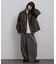 シンセティックレザーフライトジャケット