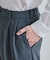 【セットアップ対応】360度ストレッチ ワイドテーパードパンツ