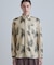 スモークブラープリントシャツ