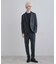 【365日対応】PINHEADシングルセットアップ/上下2点セット/ONOFF兼用/ストレッチ/洗える/イージーケア/シワになりにくい/ビジネス対応
