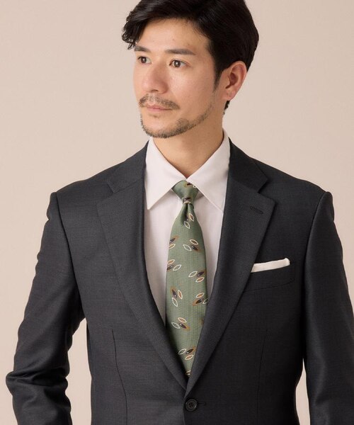 【NEW】タケオキクチ（TAKEO KIKUCHI）/【フォーマルタイ】タケオキクチ｜ドットジャカード ヴィンテージ ジャカードネクタイ｜タケオキクチのアウトレット通販