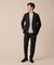 【ON／OFF兼用】CARREMANファブリック スリムイージー スラックス