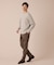 【ON／OFF兼用】CARREMANファブリック スリムイージー スラックス