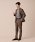 【ON／OFF兼用】CARREMANファブリック スリムイージー スラックス