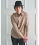【BOWLER HAT LABEL】小紋ペイズリープリント 長袖シャツ