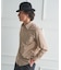 【BOWLER HAT LABEL】小紋ペイズリープリント 長袖シャツ