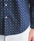 【BOWLER HAT LABEL】小紋ペイズリープリント 長袖シャツ