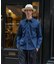 【BOWLER HAT LABEL】小紋ペイズリープリント 長袖シャツ