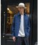 【BOWLER HAT LABEL】小紋ペイズリープリント 長袖シャツ