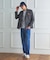 【BOWLER HAT LABEL】レザースニーカー