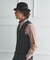 【BOWLER HAT LABEL】ピンヘッドジャージ べスト