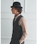 【BOWLER HAT LABEL】ピンヘッドジャージ べスト