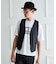 【BOWLER HAT LABEL】ピンヘッドジャージ べスト