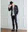 【BOWLER HAT LABEL】ピンヘッドジャージ スラックス