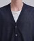 Vネックニットカーディガン
