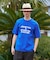【BOWLER HAT LABEL】アイスクリアコットン バッククロスピストル 半袖Tシャツ