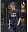 【BOWLER HAT LABEL】アイスクリアコットン バッククロスピストル 半袖Tシャツ