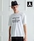 【BOWLER HAT LABEL】アイスクリアコットン バッククロスピストル 半袖Tシャツ