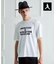 【BOWLER HAT LABEL】アイスクリアコットン バッククロスピストル 半袖Tシャツ