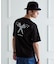 【BOWLER HAT LABEL】アイスクリアコットン バッククロスピストル 半袖Tシャツ