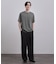 スムースシルケットS／S カットソー