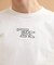 TK刺繍長袖丸胴Tシャツ