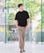 【接触冷感】アイスクリアコットン Tシャツ