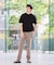 【接触冷感】アイスクリアコットン Tシャツ