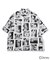 Disney capsule collection 総柄シャツ