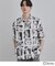 Disney capsule collection 総柄シャツ