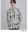 Disney capsule collection 総柄シャツ