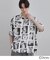 Disney capsule collection 総柄シャツ