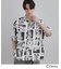 Disney capsule collection 総柄シャツ