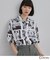 Disney capsule collection 総柄シャツ