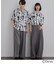 Disney capsule collection 総柄シャツ