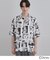 Disney capsule collection 総柄シャツ