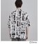 Disney capsule collection 総柄シャツ